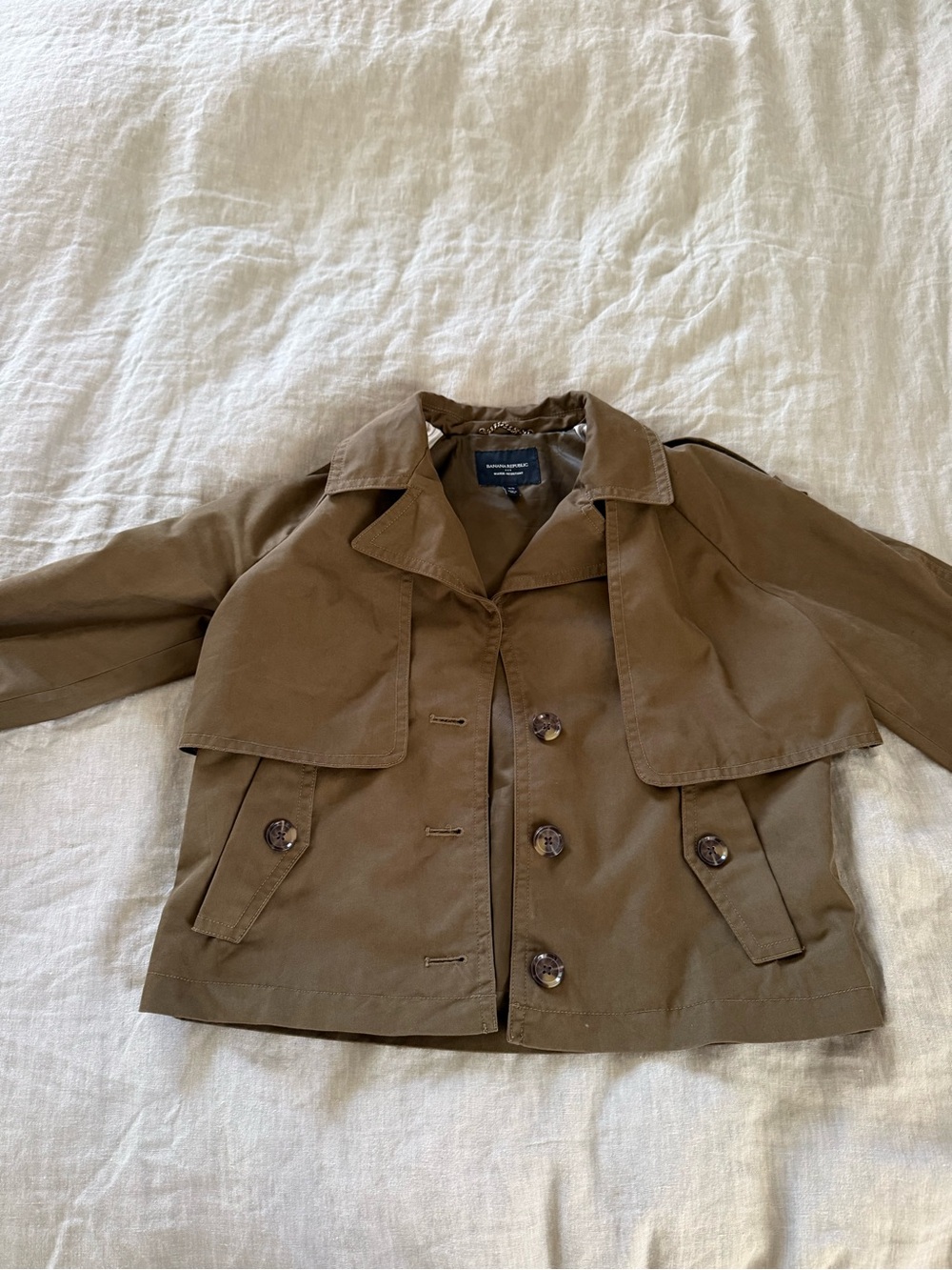 Banana Republic Short Trench Jacket